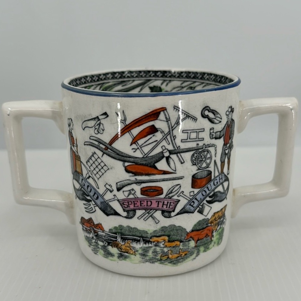 Vintage Bristol Pountney & Co England, Cider Cup, God Speed The Plough